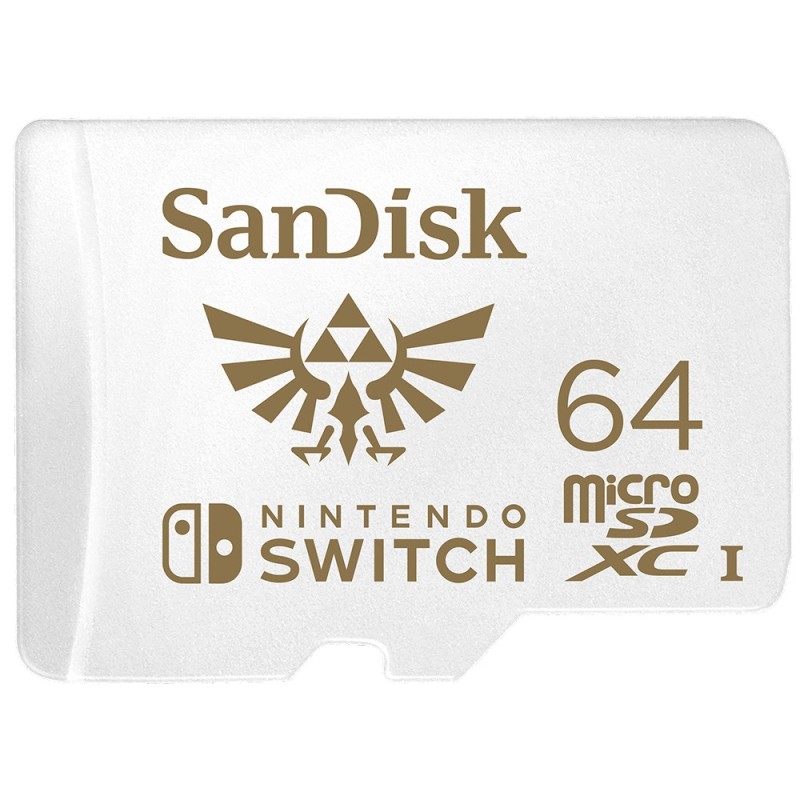 SanDisk 64 GB microSDXC Speicherkarte für Nintendo Switch™ weiß